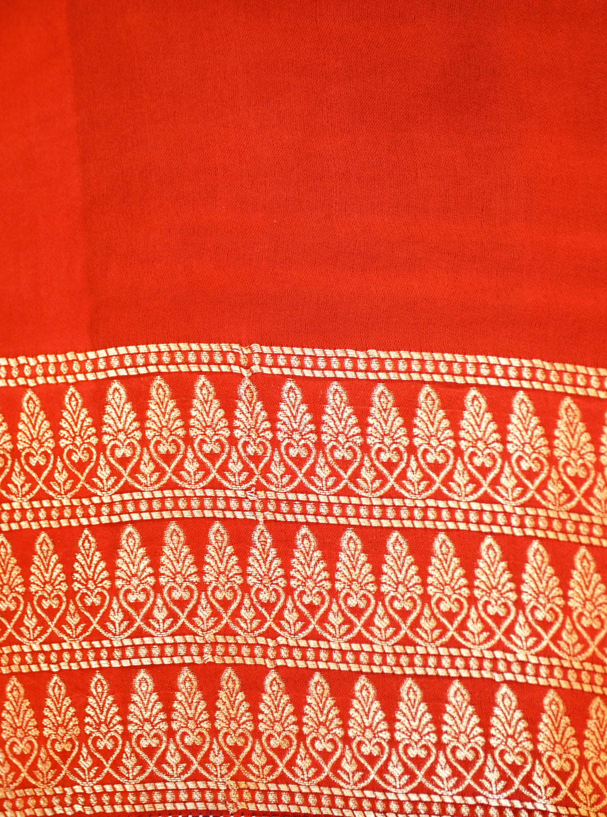 Midnight Blue Banarasi Mashru Silk Saree